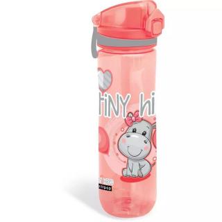 Kulacs 600ml prémium cuki vízilovas mintával Lollipop Tiny Hippo Lizzy Card