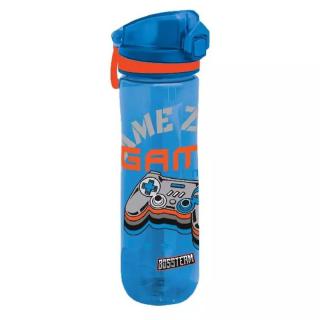 Kulacs 600ml prémium videójátékos mintával Bossteam Gamer Xcore Lizzy Card