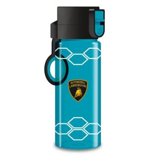 Lamborghini logó mintás BPA-mentes kulacs kék színű - 475 ml