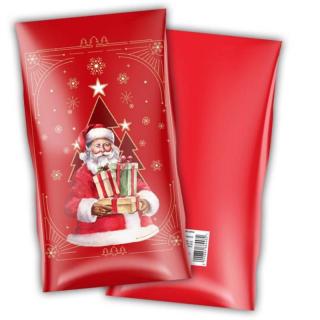 Mikulászacskó Prémium minőség széles 200 mm x 350 mm piros öreg mikulás
