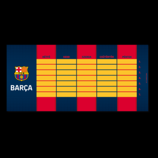 Órarend egylapos Ars Una FC Barcelona