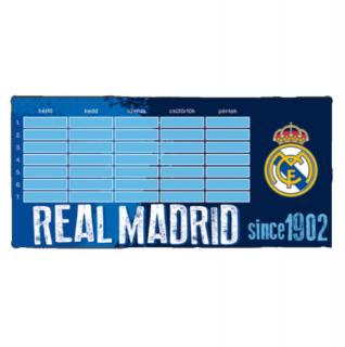 Órarend egylapos Ars Una Real Madrid