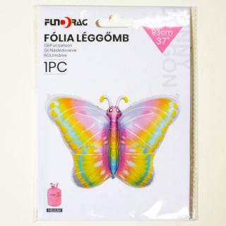 Pillangó alakú fólia lufi 93cm 614360