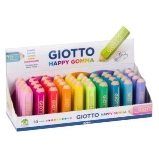 Radír ceruza formájú több szín Giotto Happy Gomma