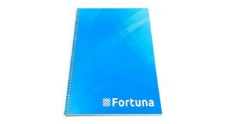 Spirálfüzet Fortuna Basic A/4 70 lapos vonalas