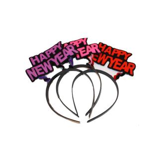 Színes fejdísz Happy New Year felirattal 315557