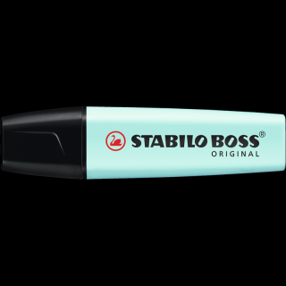 Szövegkiemelő 2-5mm, vágott hegyű, STABILO Boss original Pastel türkiz