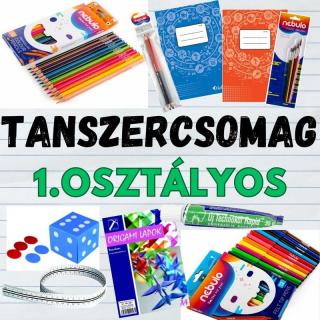 Tanszercsomag 1. osztályos tanulóknak INGYEN füzetekkel, órarenddel és kiszállítással