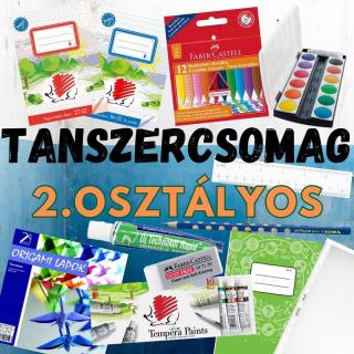 Tanszercsomag EXTRA 2. osztályos tanulóknak INGYEN füzetekkel, órarenddel és kiszállítással