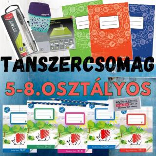 Tanszercsomag EXTRA 5-8. osztályos felsős tanulóknak INGYEN kiszállítással