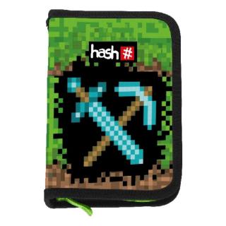 Tolltartó 1 klapnis pixel mintás Lizzy Card Hash Pixel