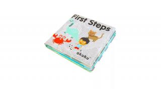Akuku Fürdőskönyv First Steps - csipogóval