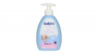 Bobini Babafürdető  és sampon 2in1, pumpás, hipoallergén (300 ml/db)