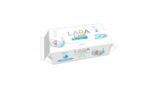 Lara Popsitörlő Aqua, 99,5% víz kupakos (72 db/cs)