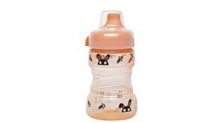 Nip Trainer Cup Tanulópohár Nyuszi, kupakos, cseppmentes itatőcsőrrel (260 ml/db)