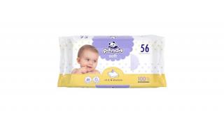 Panda Popsitörlő Soft, 100%-ban lebomló, E-vitaminnal (56 db/cs)
