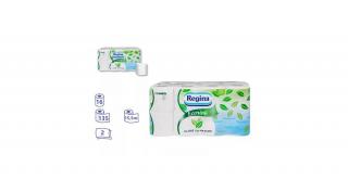 Regina WC papír 2 réteg, Ecoring 135 lapos (16 db/cs)