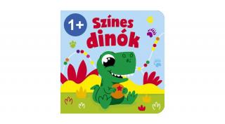 Szalay könyvek Kartonkönyv Színes dínók