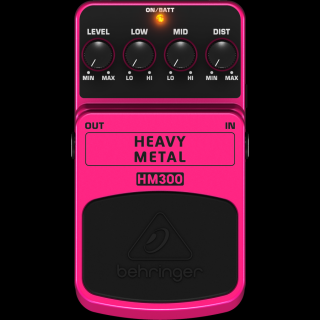 Behringer HEAVY METAL HM300 Effekt Pedál
