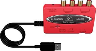 Behringer U-CONTROL UCA222 USB Audio Interfész