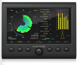 TC Electronic Clarity M audio analizátor