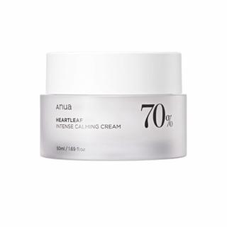 ANUA Heartleaf 70% Intense Calming Cream - nyugtató hatású arckrém 50ml