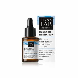 Elyn's Lab Queen of Hydration 1% hialuron szérum panthenollal 30ml