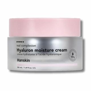 HANSKIN Real Complexion Hyaluron Moisture Cream - hidratáló arckrém hialuronsavval 50ml