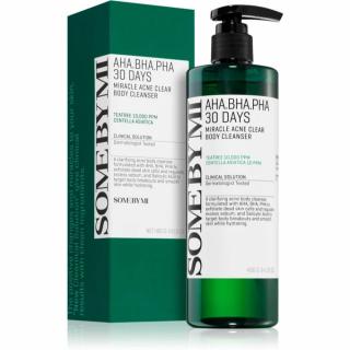 Some By Mi Aha-Bha-Pha 30 Days Miracle Acne Clear Body Cleanser habos tisztító gél 400ml
