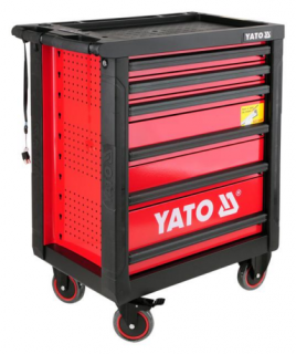 YATO Szerszámkocsi (YT-0902) - 6 fiókos/üres