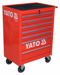 YATO Szerszámkocsi (YT-0914) - 7 fiókos/üres