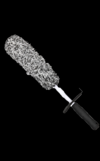 Mikroszálas Felnitisztító Kefe 45cm(Fekete- Fehér)
