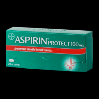 Aspirin Protect 100 mg gyomornedv-ellenálló bevont tabletta 28x