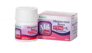 Béres Magnézium 375 mg + B6 filmtabletta 30x