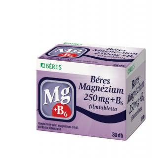 Béres Magnézium + B6 filmtabletta 30x