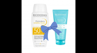 BIODERMA Photoderm MINERAL Fluide SPF50+ 75gr + 100ml ajándék After sun