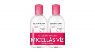 BIODERMA Sensibio H2O arc- és sminklemosó micellaoldat duo 2X250ml