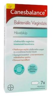 CANESBALANCE bakteriális vaginózis hüvelykúp 7x
