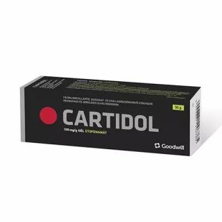 Cartidol 100 mg/g gél 50g