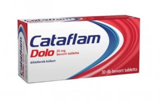 Cataflam Dolo 25mg bevont tabletta 30x
