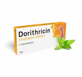 Dorithricin szopogató tabletta - mentolos 20x