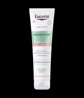 Eucerin DermoPure hármashatású mélytisztító zselé 150 ml