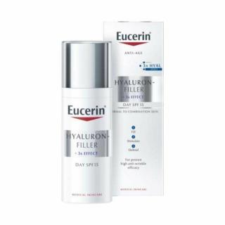 Eucerin Hyaluron-Filler ráncfeltöltő nappali arckrém normál, vegyes bőrre SPF15 50ml