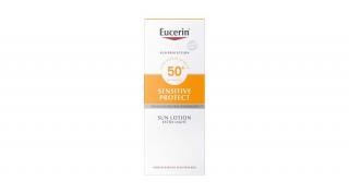 Eucerin Sun Sensitive Protect extra könnyű naptej FF50+ 150ml
