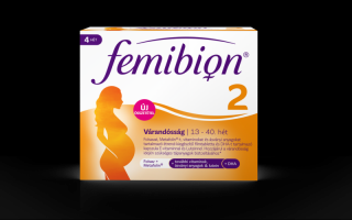 Femibion 2 Várandósság étrend-kiegészítő 28 db kapszula + 28 db tabletta