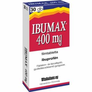 Ibumax 400 mg filmtabletta 30x