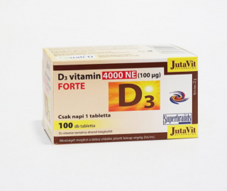 JutaVit D3-vitamin 4000NE forte 100x