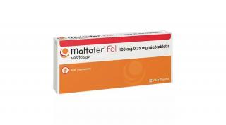 Maltofer Fol 100 mg/0,35 mg rágótabletta 30x