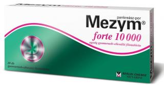 MEZYM FORTE® 10000 gyomornedv-ellenálló filmtabletta 20x