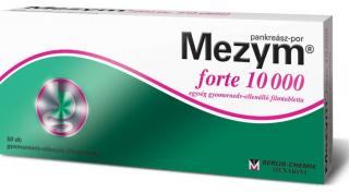MEZYM FORTE® 10000 gyomornedv-ellenálló filmtabletta 50x